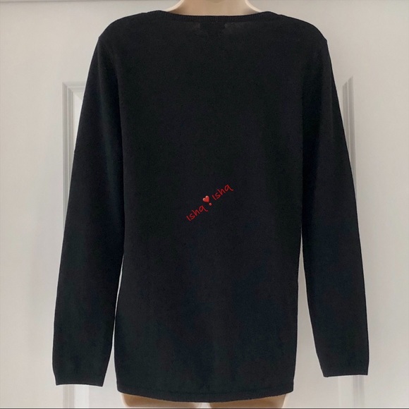 Old Navy V-neck Long Sleeve Cotton Hi Lo Sweater S - Picture 2 of 7